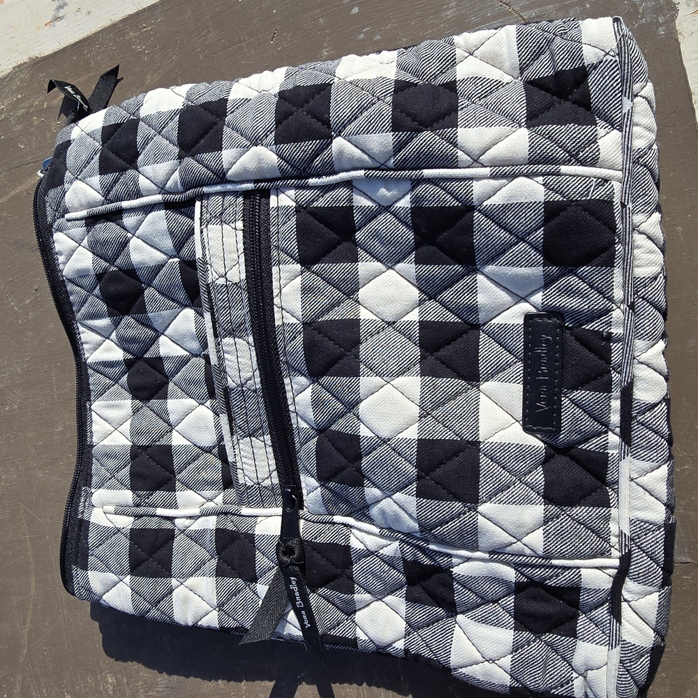 Vera Bradley Black and White Crossbody Bag